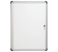 Bacheca magnetica Bi-Office Enclore Budget con cornice in alluminio 6xA4 VT62010