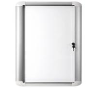 Bacheca magnetica Bi-Office MasterVision Outdoor con cornice in alluminio 4xA4 V