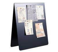 Bacheca magnetica, soluzione creativa per esposizione, 30,5 x 25,5 cm, lavagna promemoria cancellabile a secco, visualizzazione per organizzazione note, facile da montare e usare, per casa e scuola