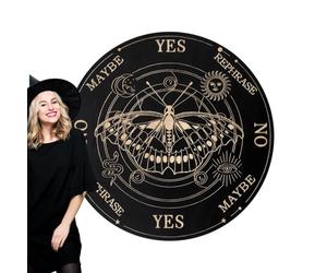 Bacheca metafisica in legno - Divinazione Board per dowsing | Strumento di orientamento spirituale, Consiglio di cassieri di stregoneria, Consiglio di spirito esoterico per Wi