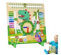 Bacheca meteorologica - giocattolo stazione meteorologica in legno per bambini, calendario giornaliero interattivo | Board di apprendimento da per bambini, giocattoli educativi per la scuola ma