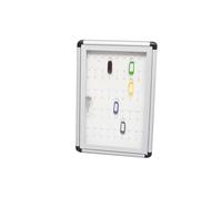 Bacheca murale portachiavi - 30 x 45 cm - 45 posti chiave - Metalplus