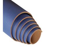 Bacheca Non Autoadesivo Bordo Di Sughero Per Ufficio Fodera Per Scaffale In Sughero Piastrelle Sughero Naturale Isolante Termico Acustico 8mm Spessore Per Il Pavimento Di Casa Blu(1x2.5m(3.3x8.2ft))