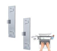 Bacheca per monitor, porta documenti e documenti, organizer per appunti adesivi, bacheca per monitor, organizer da scrivania per computer con clip, per biglietti da visita A4