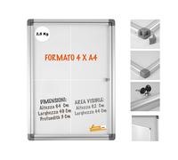 BACHECA PORTA AVVISI PER INTERNO SCRIVIBILE VARI FORMATI COMPLETA DI MAGNETI