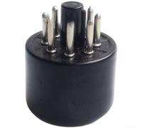 Bachelite a 8 pin resistente al calore dell'incavo del tubo TS-8 (A) | Compatibile con vari tubi a vuoto, configurazioni audio versatili, design a 8 pin, facile installazione, corpo in bachelite