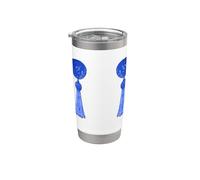 Bachelor Party Sexy Burlesque Blu Nappa Pasties Bicchiere termico in acciaio inox doppia parete