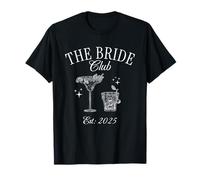 Bachelorette Party The Bride Club, EST 2025 Bride Maglietta