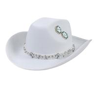 Bachelorettes Party Panama per festival Lovely Bridal Shower Cowgirls cappello carnevale partito cappello photoshooting copricapo