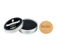 Bacher Pasta per Coramella - Nera 12000, 0,4-0,6 µm - Coltelli - 100 g | Morbida, non va scaldata | Cera d'api, lanolina | Rasoi, scalpelli, sgorbie | Resa 50-100 applicazioni | Applicatore in pelle