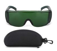 BACHin Occhiali di Sicurezza Laser Professionali Occhiali di Protezione Laser Occhiali di Sicurezza Occhiali Protettivi Per Accessori Industriali con Filtro Leggero(Verde)