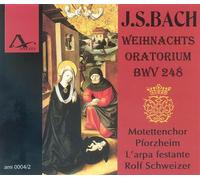 Schweizer/L arpa festante/Motettencho Johann Sebastian Bach: Christmas Ora (CD)