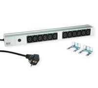 BACHMANN 19", 1U, 12 x C13, 2,0 m, CEE7/7