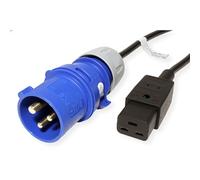 Bachmann 19071204 - Cavo maschio C309 femmina C19, 3 m 16A