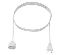 Bachmann 233184 233.184 Alimentazione Prolunga 2.5 A Nero 2.00 m H03VVH2-F 2X 0