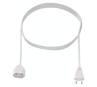 Bachmann 233184 233.184 Alimentazione Prolunga 2.5 A Nero 2.00 m H03VVH2-F 2X 0