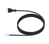 Bachmann 246185 Cavo in neoprene BACHMANN 2x1,0 3m nero, H07RN-F 24G/AEH