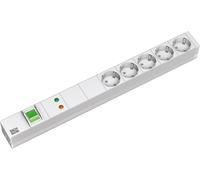 Bachmann Bachmann 5x Schuko, 2m Prolunghe E Multiple 5 Presa(e) Ac Grigio S_0009