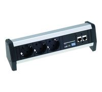 BACH 339.1000 - DESK 4x protective contact with fixed connection cable
