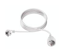 Bachmann 341.202S Alimentazione Prolunga 16 A Bianco 5.00 m H05VV-F 3G 1,5 mm²