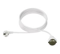 Bachmann 341284 Alimentazione Prolunga Bianco 2.00 m H05VV-F 3G 1,5 mm²