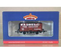 BACHMANN 37-2011K W R DAVIES LIVERPOOL 7 Plank Wagon 701 In Scatola