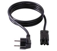 Bachmann 375.003 - Cavo d'alimentazione schuko GST18, 10 m, colore: Nero