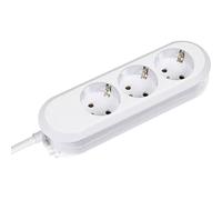 Bachmann 388.270 REGLETA 1,5M 3 SALIDAS AC BLANCO