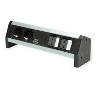 Bachmann 4057298009617 - Presa multipla Doppia Spina 902.011, 2 prese Schuko 2 x ABD GST18