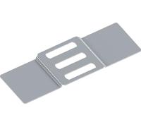 Bachmann 8000053 800.0053 - Angolo di collegamento PDU Basic, profilo VM, grigio