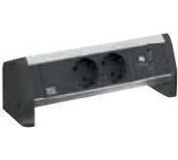 Bachmann 902.0192 Multipresa DESK 2x prese con contatto di protezione 1x USB (902.0192) NEW