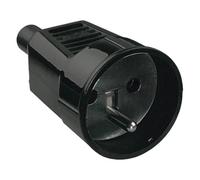 Bachmann 912173 912.173 Presa di sicurezza Plastica Nero IP20