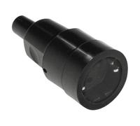 Bachmann 913175 913.175 Presa di sicurezza Gomma, Silicone 250 V Nero IP20