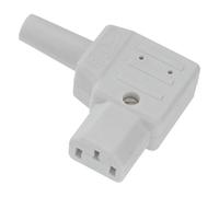 Bachmann 915.973 Connettore IEC 790 Presa Tot poli: 2 10 A Grigio 1 pz.