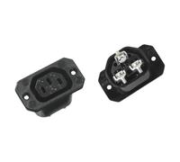 Bachmann 917.171 Connettore IEC 796 Presa Tot poli: 2 10 A Nero 1 pz.