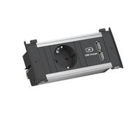 Bachmann 927.251 Kapsa XS 1xCEE7/3 1xUSB Charger, 0,2m GST18