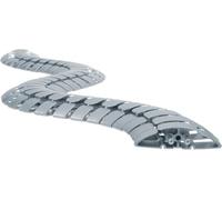 BACHMANN 930.033, PROTECTOR DE CABLE PRO, PLATA, 1 M