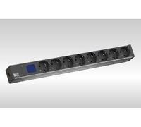 Bachmann Bluenet BN0500 - Extension Corno (rack - Build -in) - AC 230 V - Collegamenti di uscita: 8 - 1u - 2,0m - nero, argento NEW