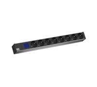 Bachmann BlueNet BN0500 unità di distribuzione dell'energia (PDU) Nero 8 presa(e) AC