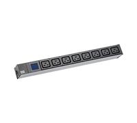 BACHMANN BN0500 19" 1U 8xC19, corrente 2,0 m CEE7/7