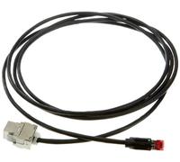 Bachmann - Cat6a rj45 3m - cavo nero della rete, argento