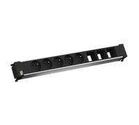 Bachmann - Ciabatta multipresa 5 x Ute Nero + 3 x spine