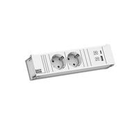 BACHMANN CONI 2 x CEE7/3 1 x USB A/C 22 W 0,2 m GST18 RAL9010