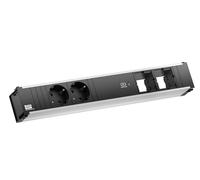 BACHMANN CONI 2xCEE7/3 1xUSB C 60W, contatto di protezione GST18 maschio
