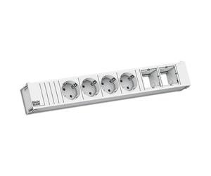 BACHMANN CONI 4xCEE7/3 2xCM 0,2m GST18 RAL9010