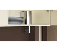 BACHMANN Copertura Torretta Multipresa a Scomparsa per Pensili Verticale colore Acciaio - 928.902