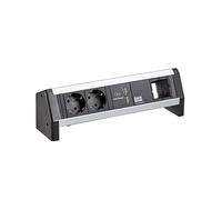 BACHMANN Desk 2 x CEE7/3 1 x caricatore USB