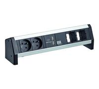 BACHMANN Desk 2 x UTE 1 x caricatore doppio USB 2 x tipo A