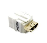 BACHMANN HDMI 2.0 Keystone Modulo Femmina/Femmina Bianco