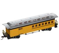 Bachmann Industries 1860 1880 Combine Painted Unlettered Car, Yellow, HO Scale